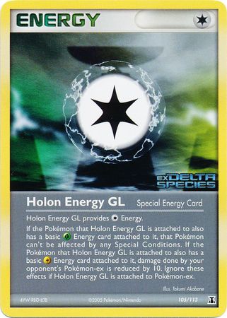 Holon Energy GL (105/113) (Stamped) [EX: Delta Species] | Fandemonia Ltd