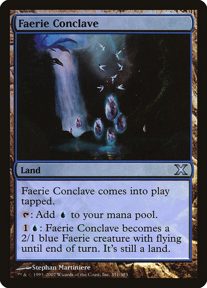 Faerie Conclave (Premium Foil) [Tenth Edition] | Fandemonia Ltd