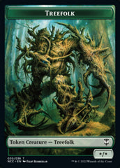 Treefolk // Spider Double-sided Token [Streets of New Capenna Commander Tokens] | Fandemonia Ltd