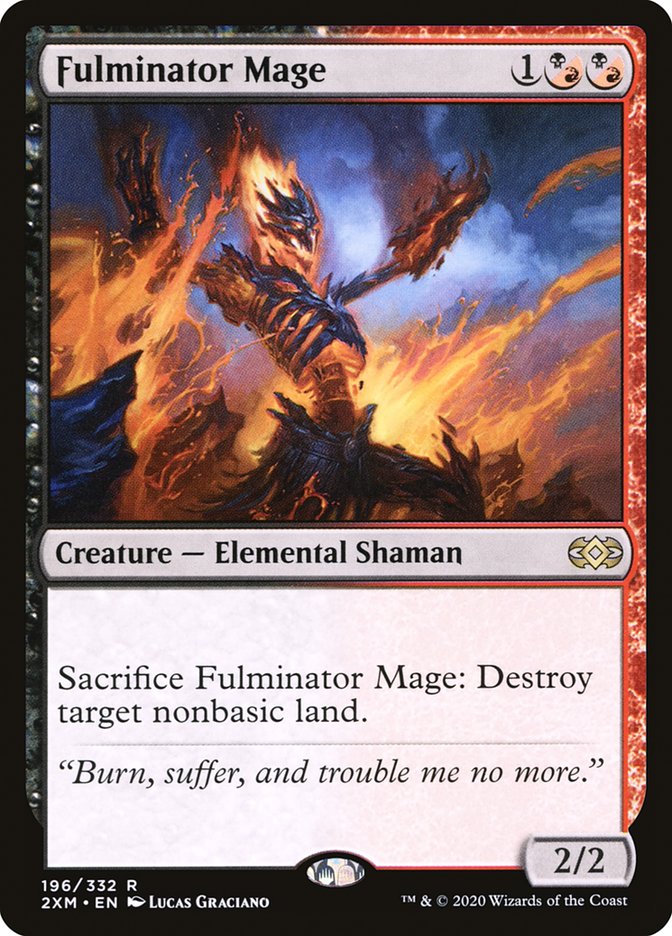 Fulminator Mage [Double Masters] | Fandemonia Ltd