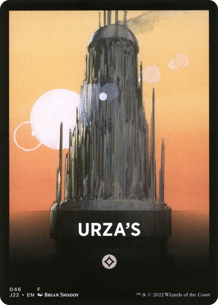 Urza's Theme Card [Jumpstart 2022 Front Cards] | Fandemonia Ltd