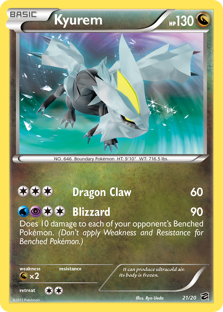 Kyurem (21/20) [Black & White: Dragon Vault] | Fandemonia Ltd