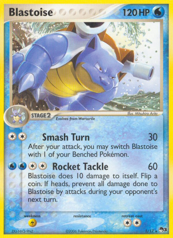 Blastoise (1/17) [POP Series 3] | Fandemonia Ltd