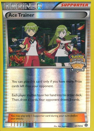 Ace Trainer (69/98) (Regional Championship Promo) [XY: Ancient Origins] | Fandemonia Ltd