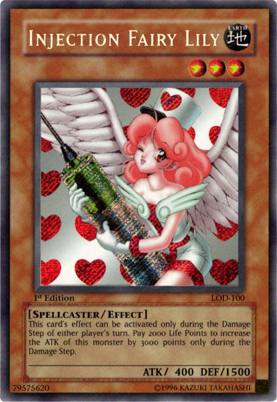 Injection Fairy Lily [LOD-100] Secret Rare | Fandemonia Ltd