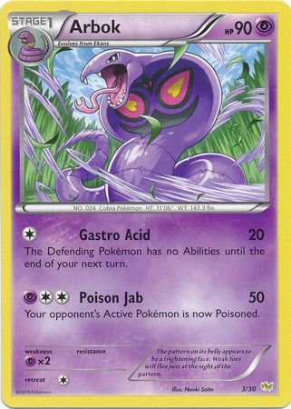 Arbok (3/30) [XY: Trainer Kit - Noivern] | Fandemonia Ltd