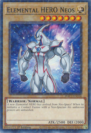 Elemental HERO Neos (Duel Terminal) [HAC1-EN004] Parallel Rare | Fandemonia Ltd