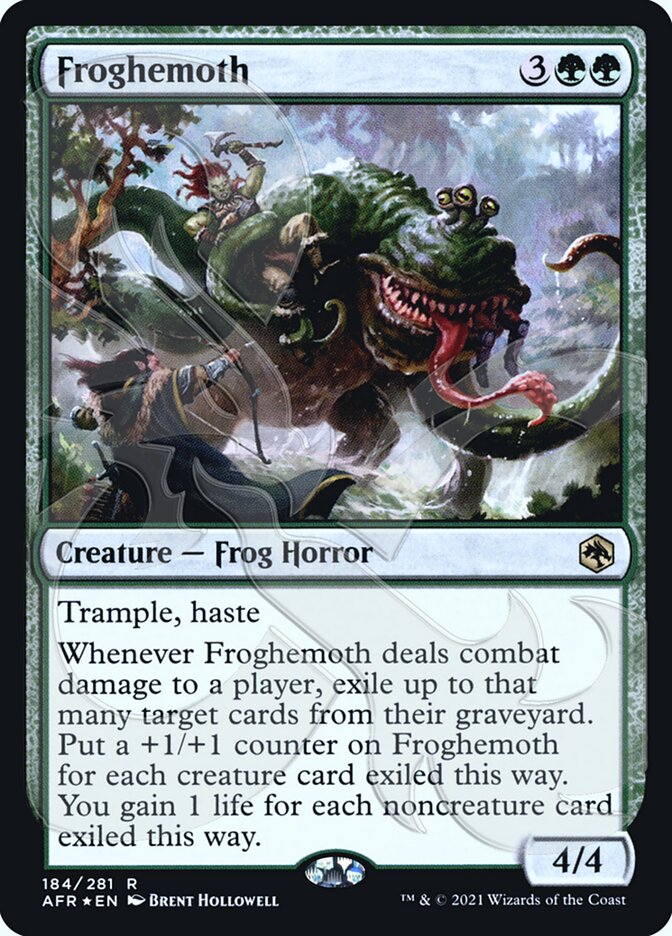 Froghemoth (Ampersand Promo) [Dungeons & Dragons: Adventures in the Forgotten Realms Promos] | Fandemonia Ltd