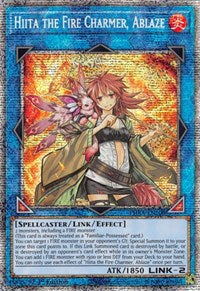 Hiita the Fire Charmer, Ablaze (Starlight Rare) [PHRA-EN100] Starlight Rare | Fandemonia Ltd