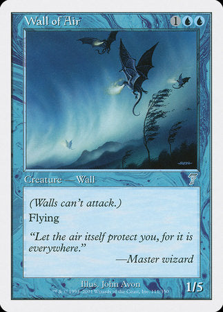 Wall of Air [Seventh Edition] | Fandemonia Ltd