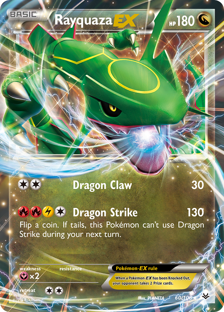 Rayquaza EX (60/108) [XY: Roaring Skies] | Fandemonia Ltd