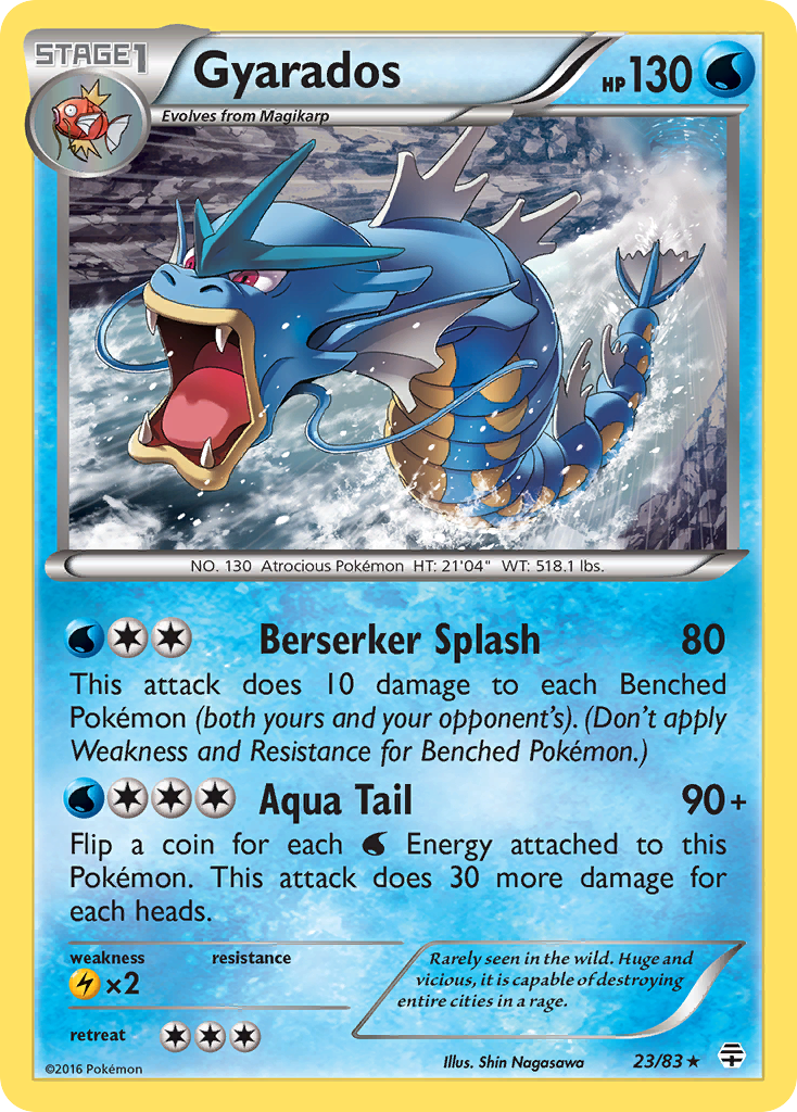 Gyarados (23/83) [XY: Generations] | Fandemonia Ltd