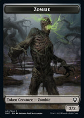 Phyrexian // Zombie Double-sided Token [Dominaria United Tokens] | Fandemonia Ltd