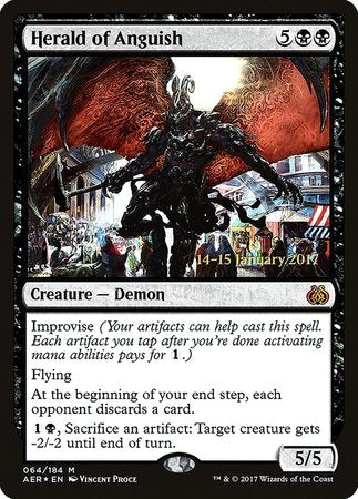 Herald of Anguish [Aether Revolt Promos] | Fandemonia Ltd