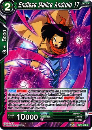 Endless Malice Android 17 (BT5-064) [Miraculous Revival] | Fandemonia Ltd