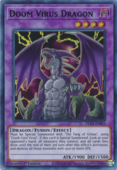 Doom Virus Dragon (Blue) [DLCS-EN055] Ultra Rare | Fandemonia Ltd