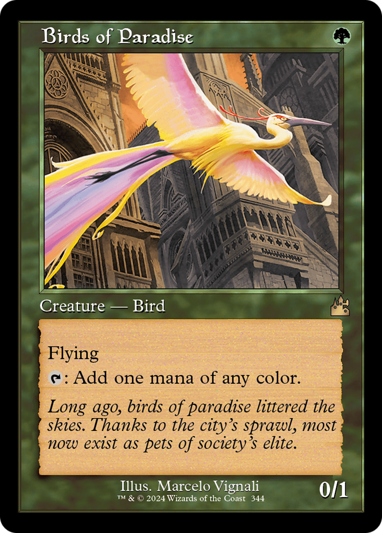 Birds of Paradise (Retro) [Ravnica Remastered] | Fandemonia Ltd