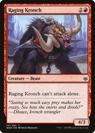 Raging Kronch [War of the Spark] | Fandemonia Ltd