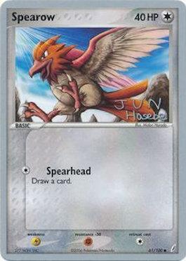 Spearow (61/100) (Flyvees - Jun Hasebe) [World Championships 2007] | Fandemonia Ltd