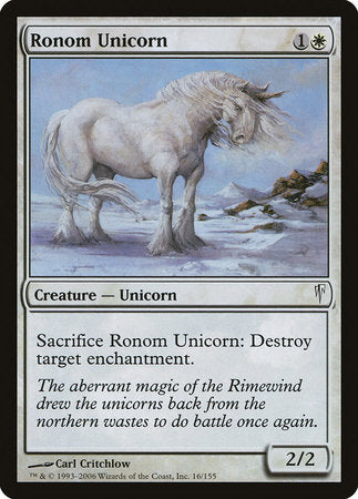 Ronom Unicorn [Coldsnap] | Fandemonia Ltd