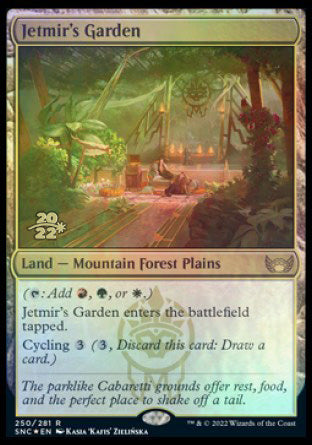 Jetmir's Garden [Streets of New Capenna Prerelease Promos] | Fandemonia Ltd