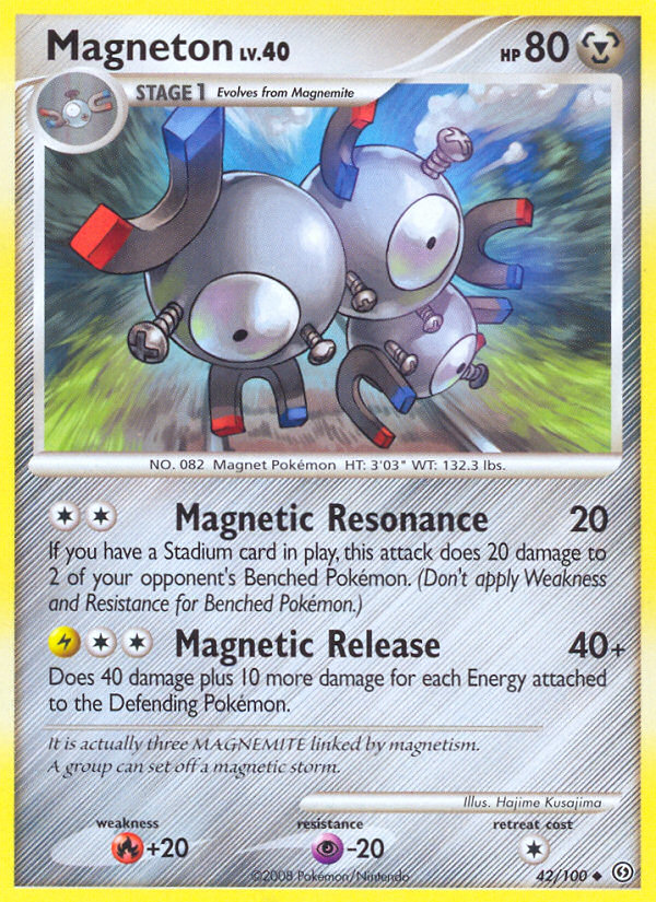 Magneton (42/100) [Diamond & Pearl: Stormfront] | Fandemonia Ltd