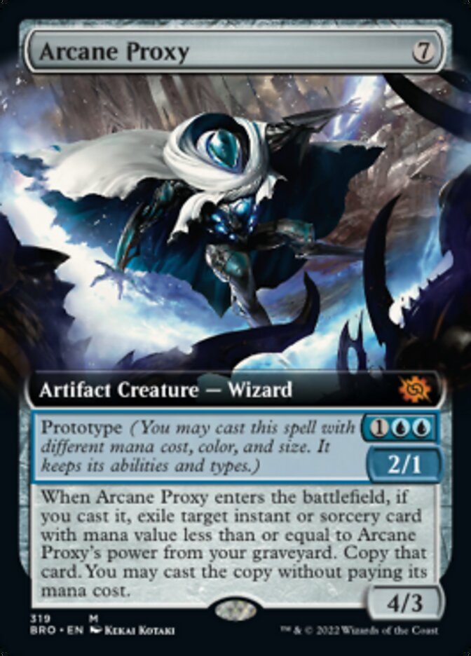 Arcane Proxy (Extended Art) [The Brothers' War] | Fandemonia Ltd