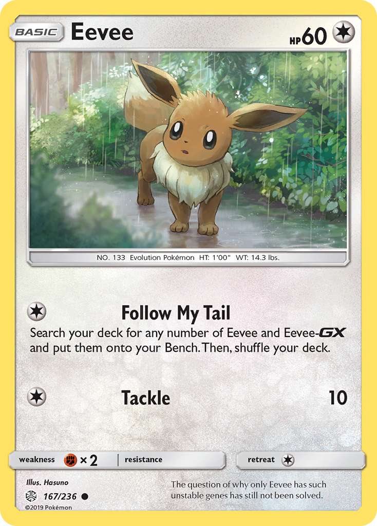 Eevee (167/236) [Sun & Moon: Cosmic Eclipse] | Fandemonia Ltd