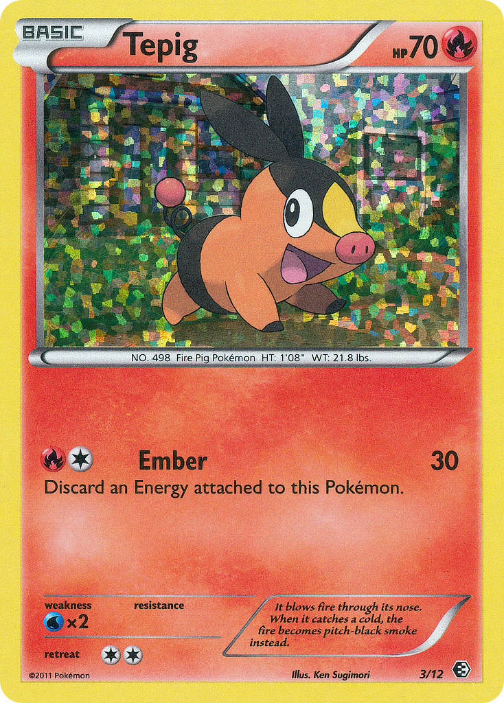 Tepig (3/12) [McDonald's Promos: 2011 Collection] | Fandemonia Ltd