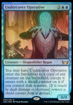 Undercover Operative [Streets of New Capenna Prerelease Promos] | Fandemonia Ltd