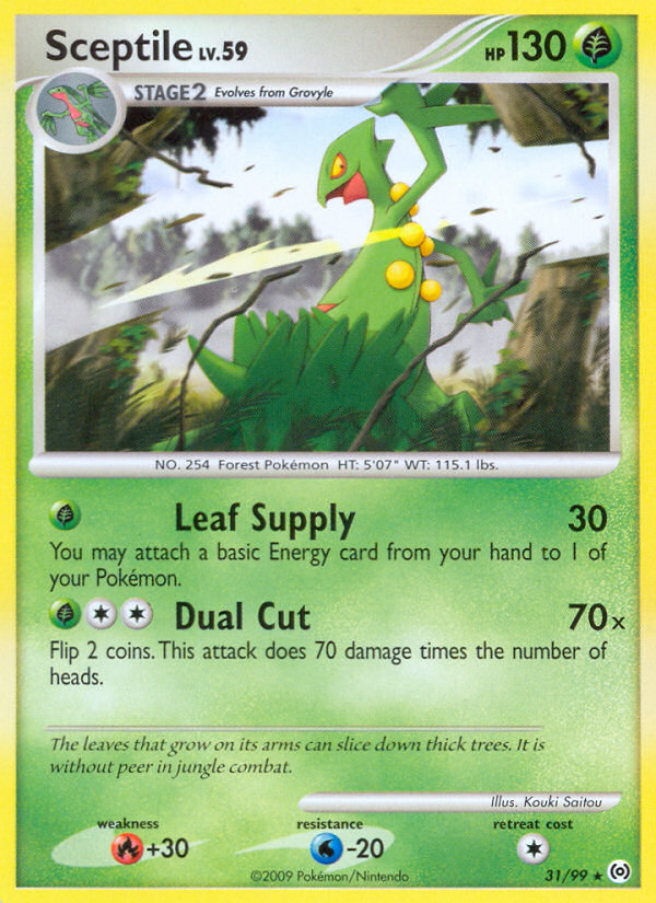 Sceptile (31/99) [Platinum: Arceus] | Fandemonia Ltd