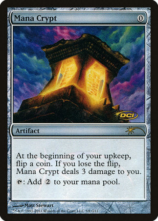 Mana Crypt [Judge Gift Cards 2011] | Fandemonia Ltd