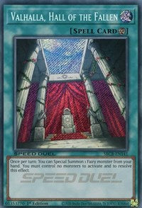 Valhalla, Hall of the Fallen (Secret) [SBCB-EN141] Secret Rare | Fandemonia Ltd