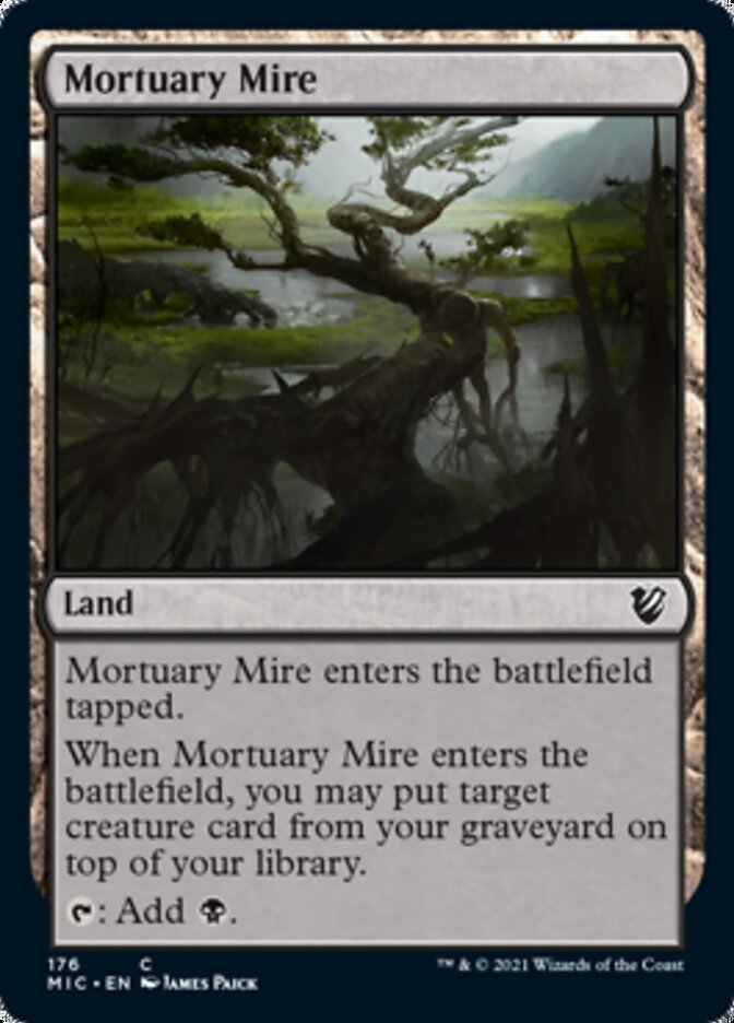 Mortuary Mire [Innistrad: Midnight Hunt Commander] | Fandemonia Ltd