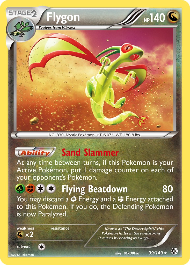 Flygon (99/149) [Black & White: Boundaries Crossed] | Fandemonia Ltd