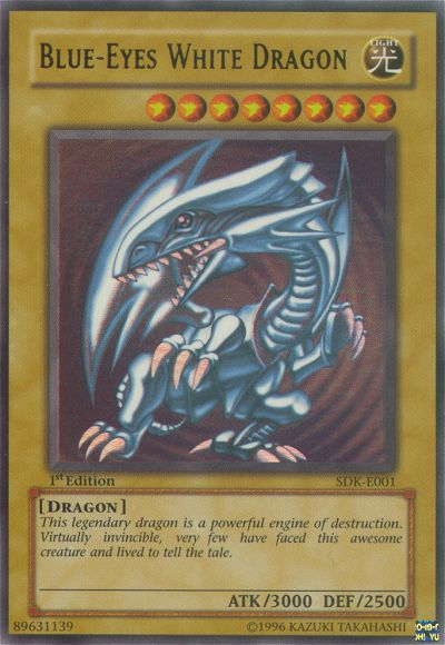 Blue-Eyes White Dragon [SDK-E001] Ultra Rare | Fandemonia Ltd