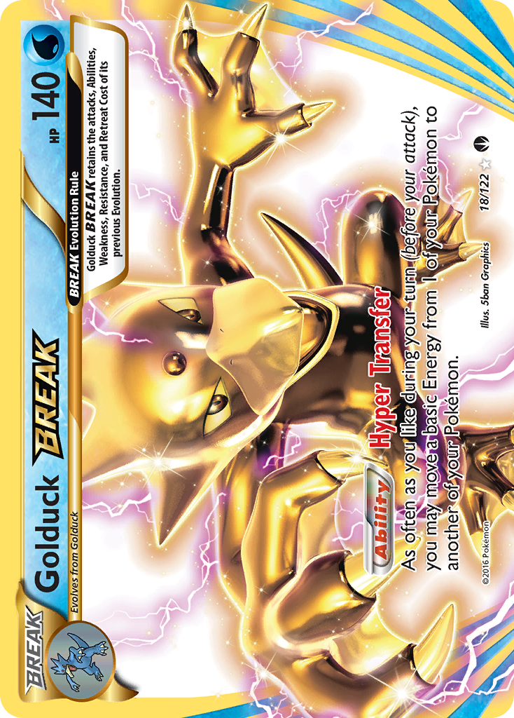 Golduck BREAK (18/122) [XY: BREAKpoint] | Fandemonia Ltd