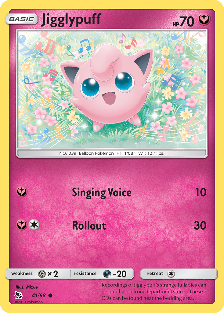 Jigglypuff (41/68) [Sun & Moon: Hidden Fates] | Fandemonia Ltd