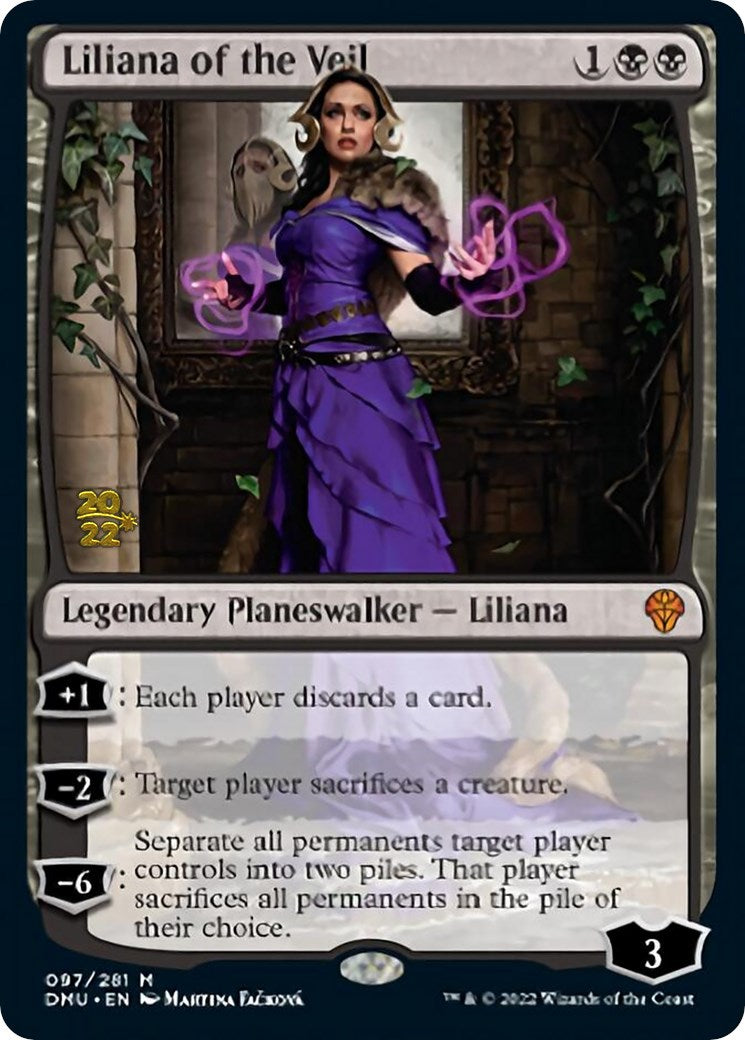 Liliana of the Veil [Dominaria United Prerelease Promos] | Fandemonia Ltd