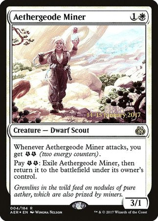 Aethergeode Miner [Aether Revolt Promos] | Fandemonia Ltd