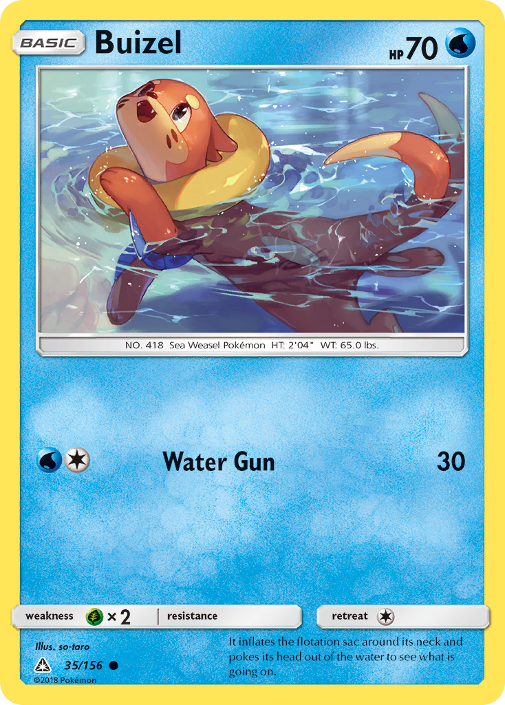 Buizel (35/156) [Sun & Moon: Ultra Prism] | Fandemonia Ltd