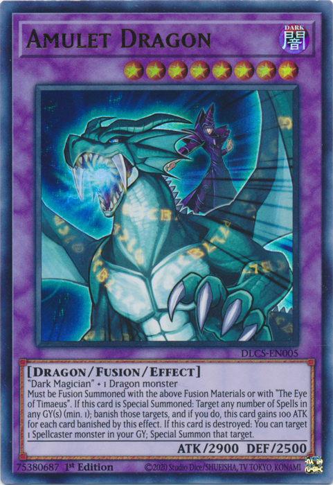 Amulet Dragon [DLCS-EN005] Ultra Rare | Fandemonia Ltd