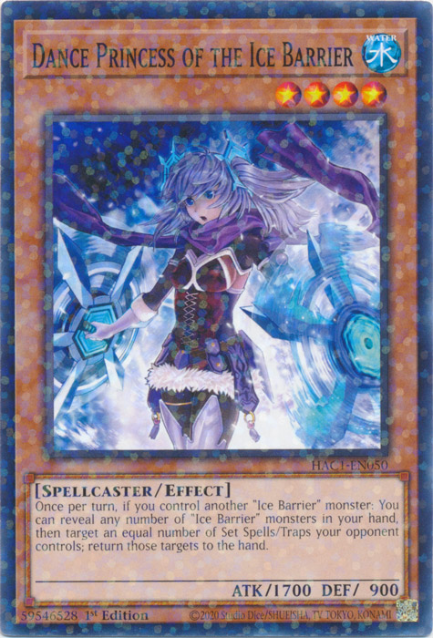 Dance Princess of the Ice Barrier (Duel Terminal) [HAC1-EN050] Common | Fandemonia Ltd