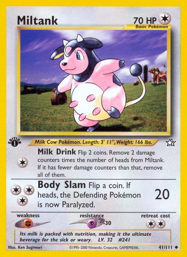 Miltank (41/111) [Neo Genesis 1st Edition] | Fandemonia Ltd