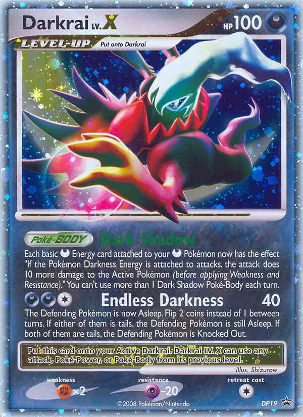 Darkrai LV.X (DP19) [Diamond & Pearl: Black Star Promos] | Fandemonia Ltd