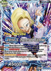 Android 18 // Android 18, Impenetrable Rushdown (BT20-023) [Power Absorbed Prerelease Promos] | Fandemonia Ltd