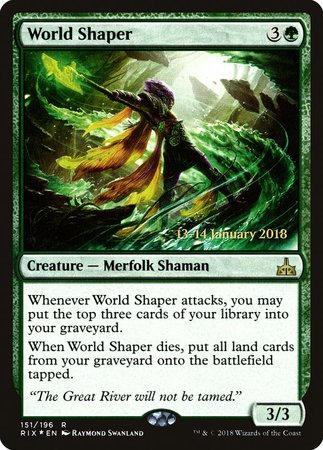 World Shaper [Rivals of Ixalan Promos] | Fandemonia Ltd