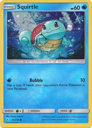 Squirtle (33/214) (Premium Collection Promo) [Sun & Moon: Unbroken Bonds] | Fandemonia Ltd