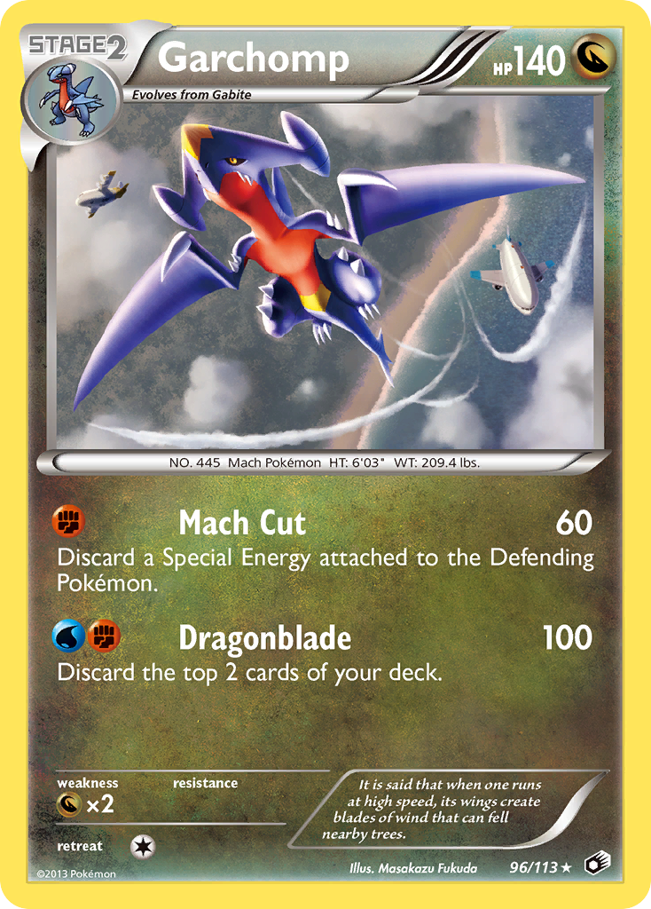 Garchomp (96/113) [Black & White: Legendary Treasures] | Fandemonia Ltd