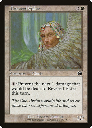 Revered Elder [Mercadian Masques] | Fandemonia Ltd